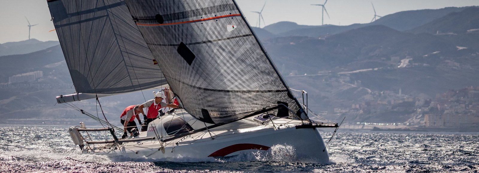 En plena regata