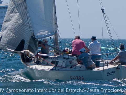 Imagen  Cuarta prueba del XV campeonato en el Club Deportivo Náutico el Saladillo - Interclubs del Estrecho