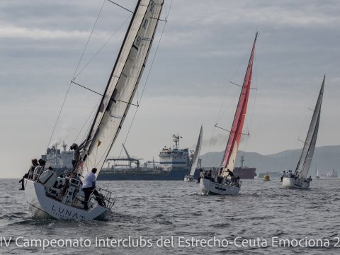 Imagen  Primera prueba del XV Campeonato Interclubs del Estrecho en el Club Marítimo Linense - Interclubs del Estrecho