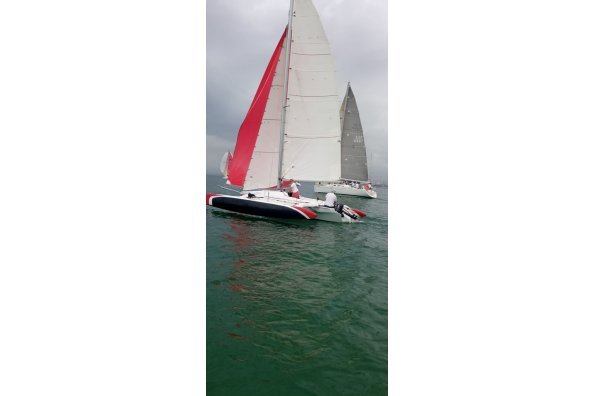 Viento inestable en la 6ª Prueba del Campeonato Interclubs del Estrecho.