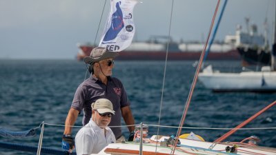 El Real Club Náutico de La Línea completa con éxito la sexta prueba del Campeonato Interclubs del Estrecho en una intensa jornada de levante