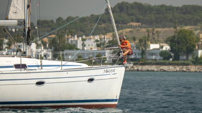 La falta de viento obliga a suspender la quinta prueba del Campeonato Interclubs del Estrecho en Sotogrande